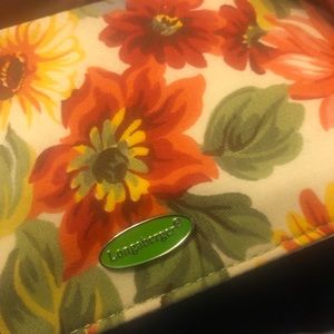 Longaberger Check Book Holder